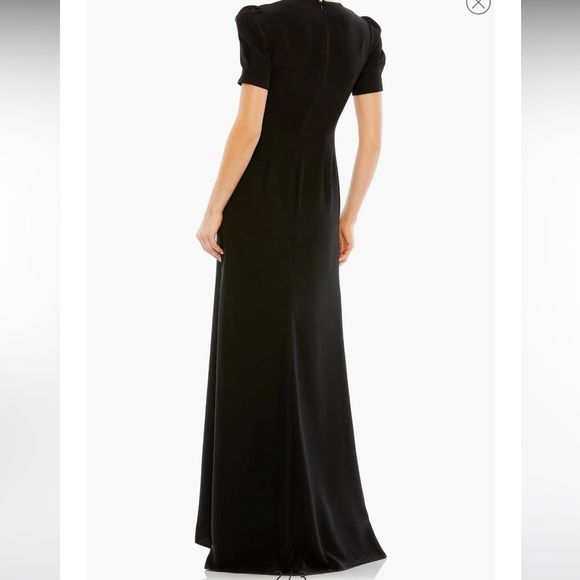 Mac Duggal leena Rhinestone Cutout Sheath Gown Size 8 NWT - Picture 2 of 5